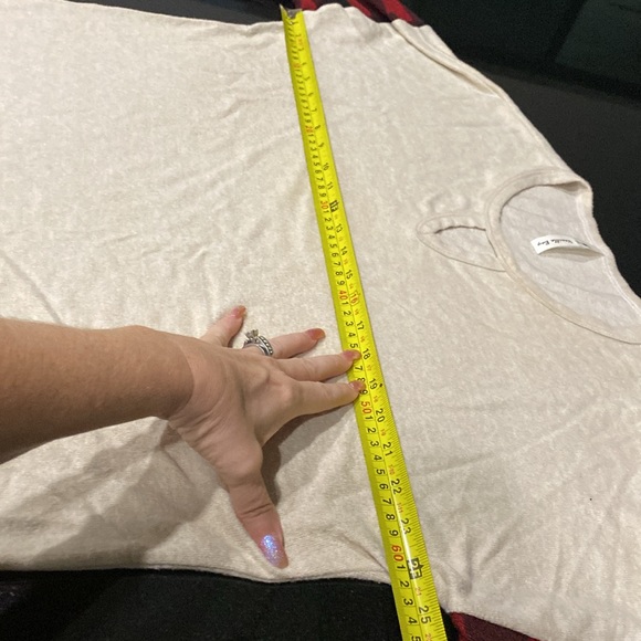 Vanilla Bay  Long Sleeve Buffalo Printed Tunic Top | Size 3X - Picture 8 of 8